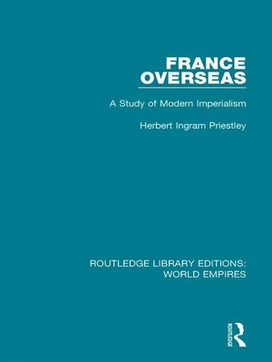 cover image of France Overseas